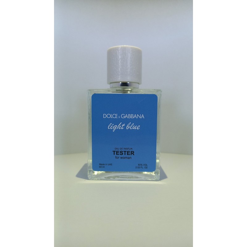 Міні парфум Dolce Gabbana Light Blue W 60 мл (тестер білий)