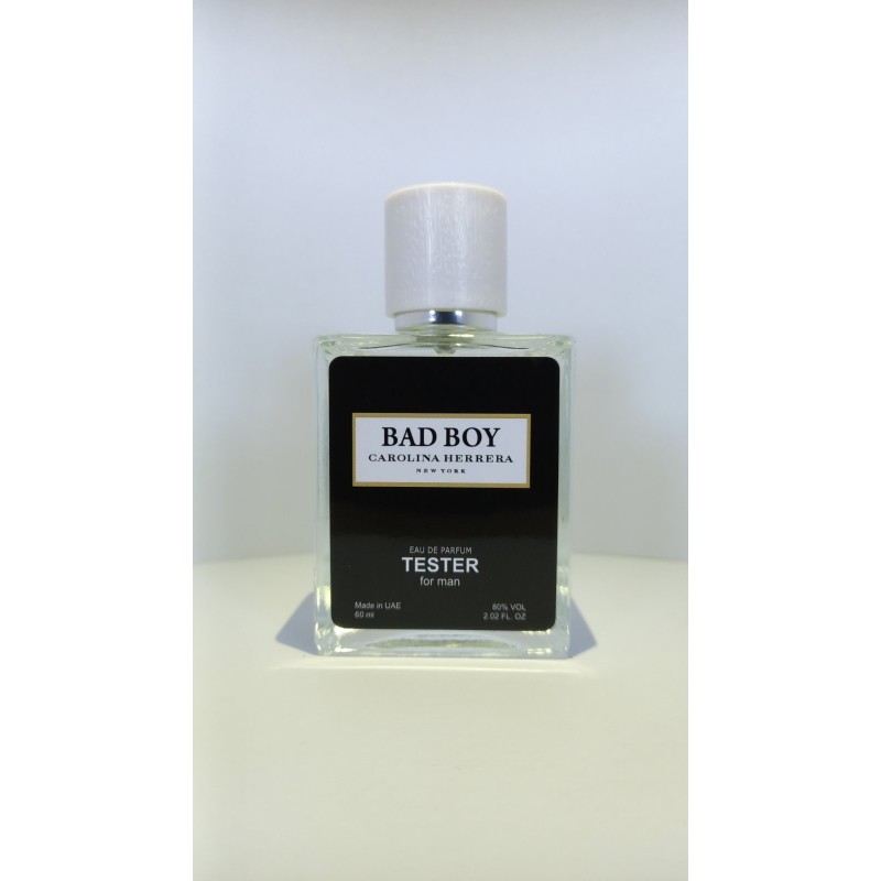 Мини парфюм Carolina Herrera Bad Boy 60 мл (тестер белый)