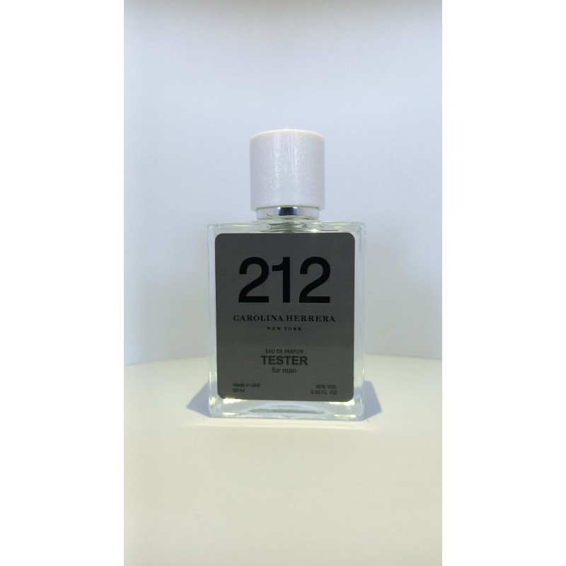 Мини парфюм Carolina Herrera 212 Men 60 мл (7) (тестер белый)