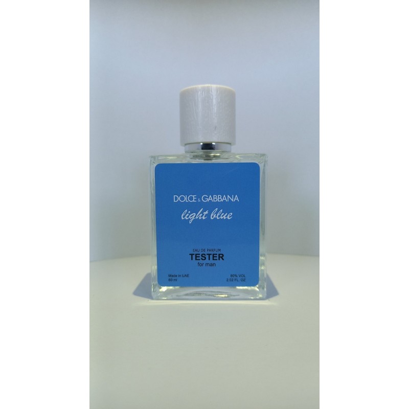 Мини парфюм Dolce Gabbana Light Blue Men 60 мл (25) (тестер белый)