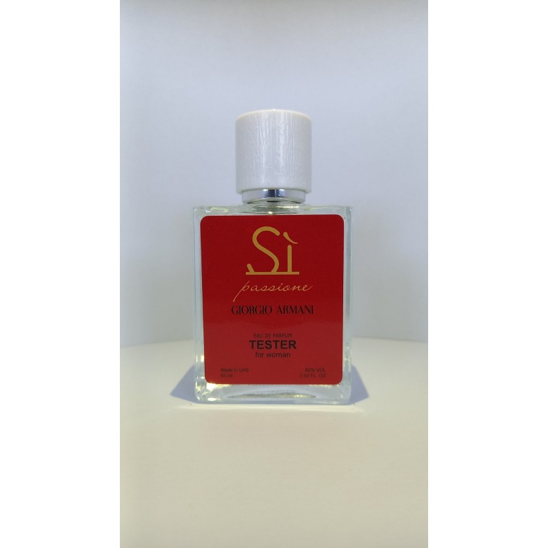 Мини парфюм Giorgio Armani Si Passione 60 мл (34) (тестер белый)