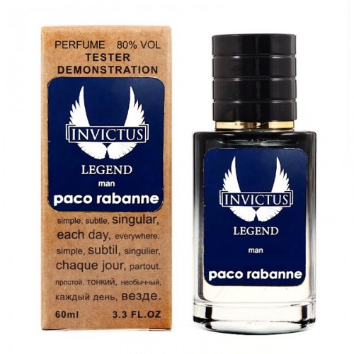 Мини парфюм Paco Rabanne Invictus Legend 60 мл (тестер LUX)