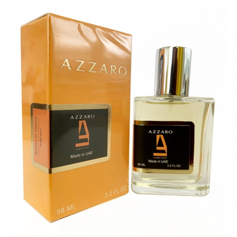 Мини парфюм AZZARO POUR HOMME AMBER FEVER 58мл (тестер NEWLY)