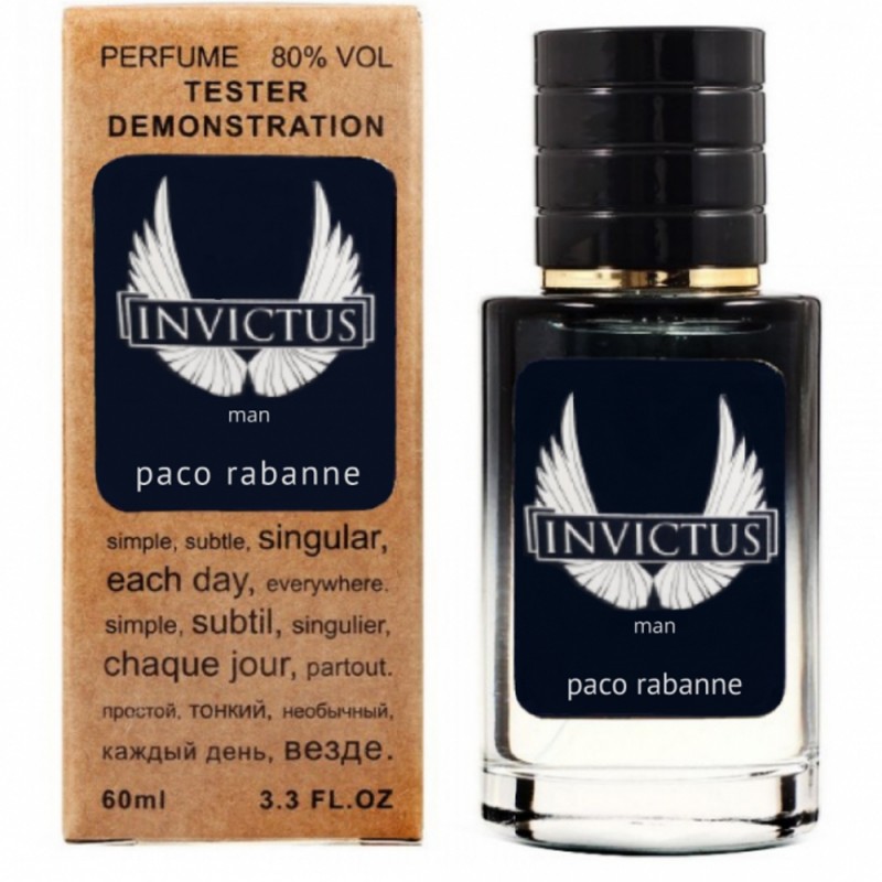 Міні парфум Paco Rabanne Invictus 60 мл (тестер LUX)
