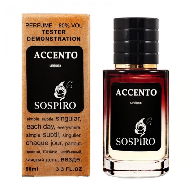 Міні парфум Sospiro Perfumes Accento 60 мл (тестер LUX)