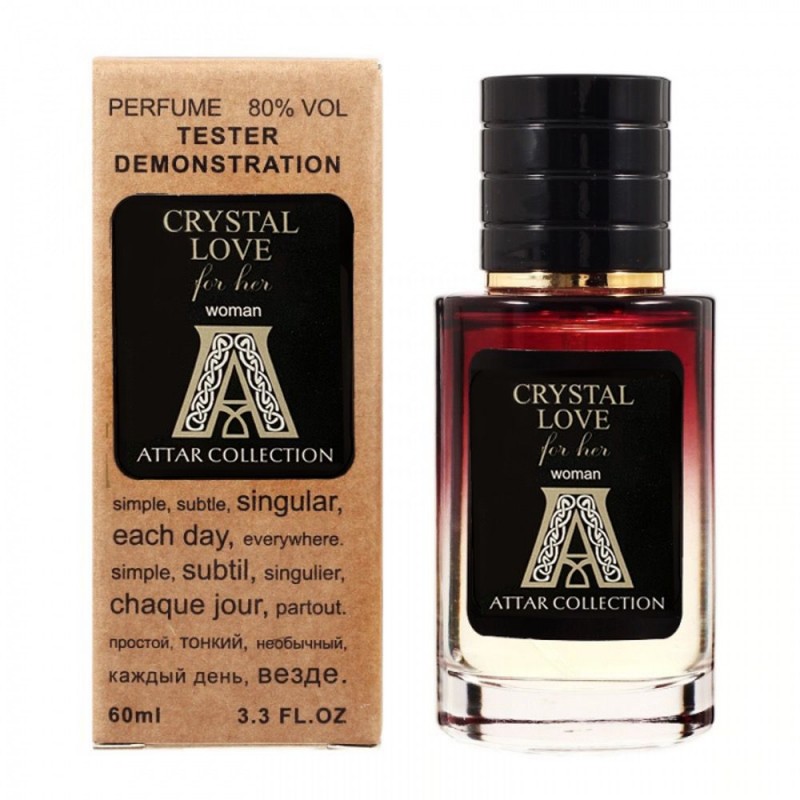 Мини парфюм ATTAR COLLECTION CRYSTAL LOVE for her 60 мл (тестер LUX)