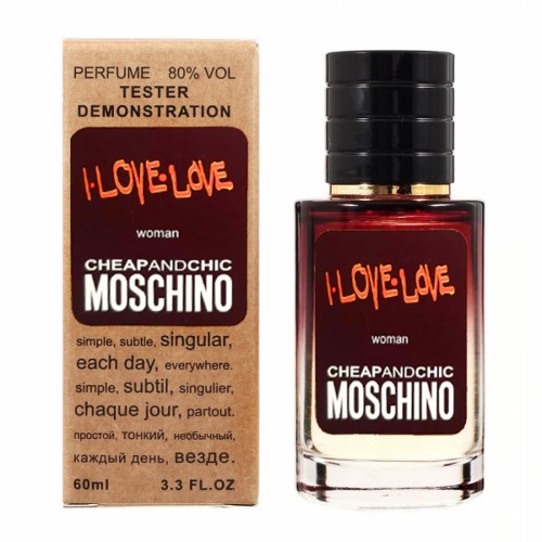 Мини парфюм Moschino Cheap & Chic I Love Love 60 мл (тестер LUX)