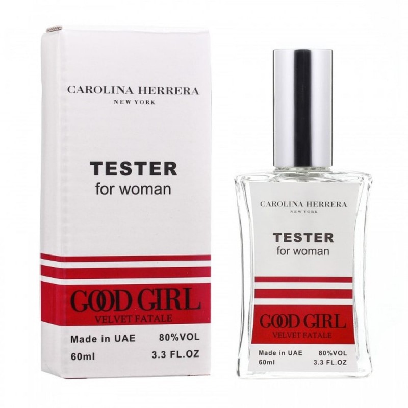 Мини парфюм Carolina Herrera Good Girl Velvet Fatale 60мл (тестер белый)