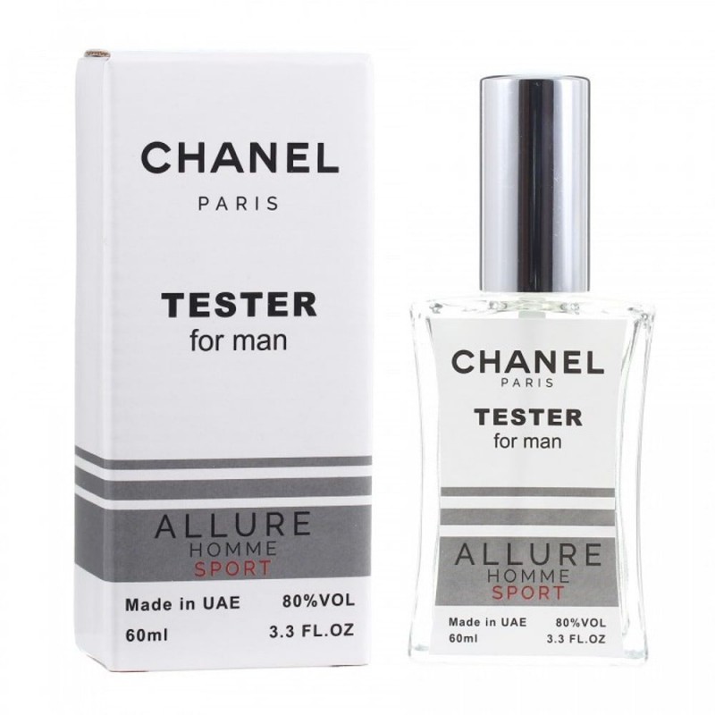Мини парфюм Chanel Allure Homme Sport 60мл (тестер белый)