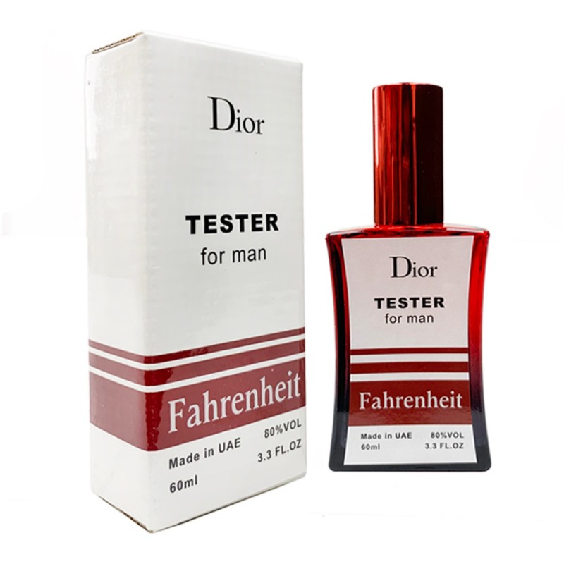 Мини парфюм Christian Dior Fahrenheit 60мл (тестер белый)