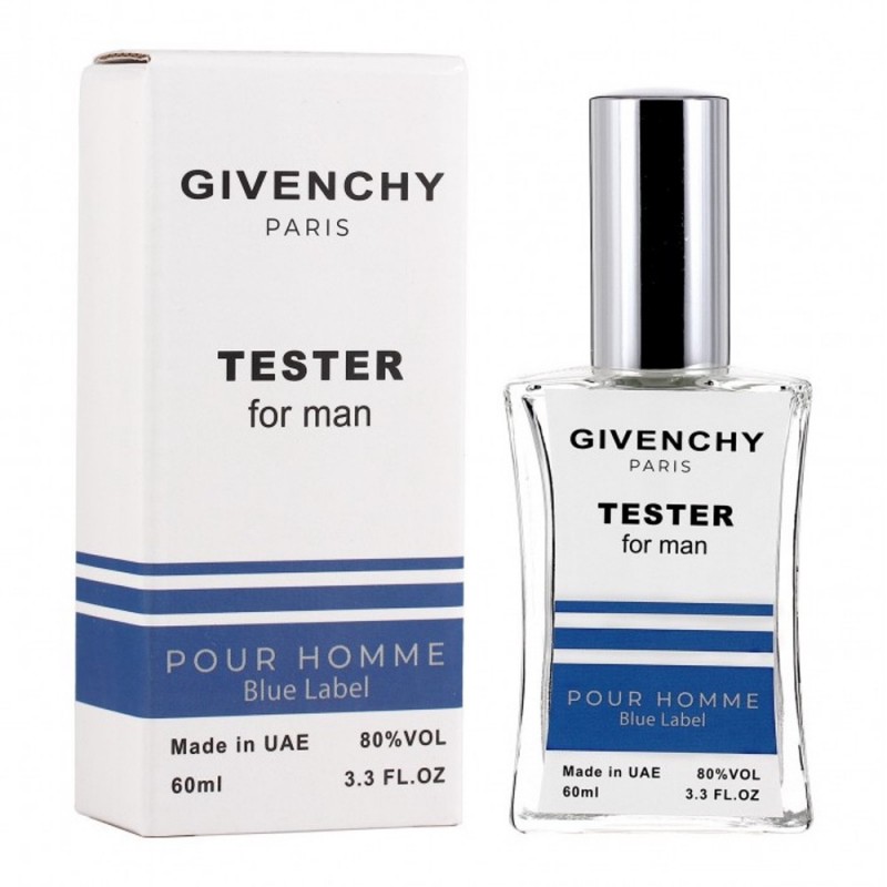 Мини парфюм Givenchy Blue Label Pour Homme 60мл (тестер белый)