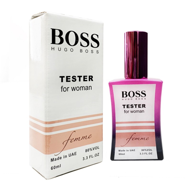 Мини парфюм Boss Femme 60мл (тестер белый)