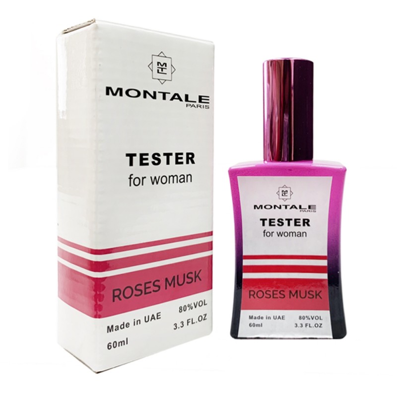Мини парфюм Montale Roses Musk 60мл (тестер белый)