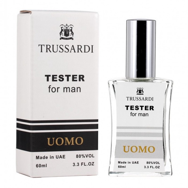 Мини парфюм Trussardi Uomo 60мл (тестер белый)