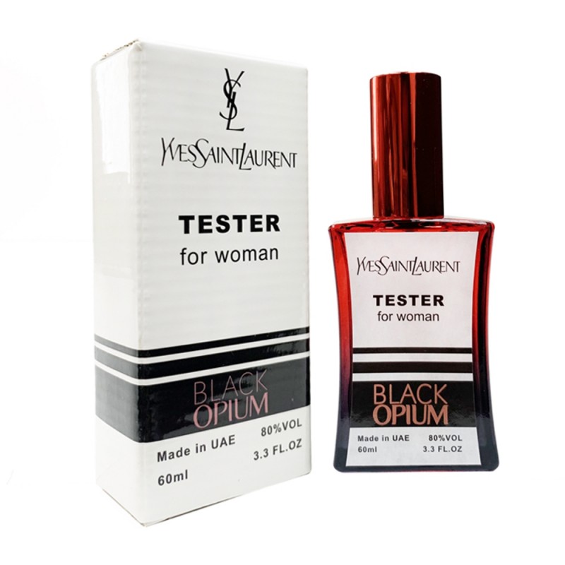Мини парфюм Yves Saint Laurent Black Opium 60мл (тестер белый)