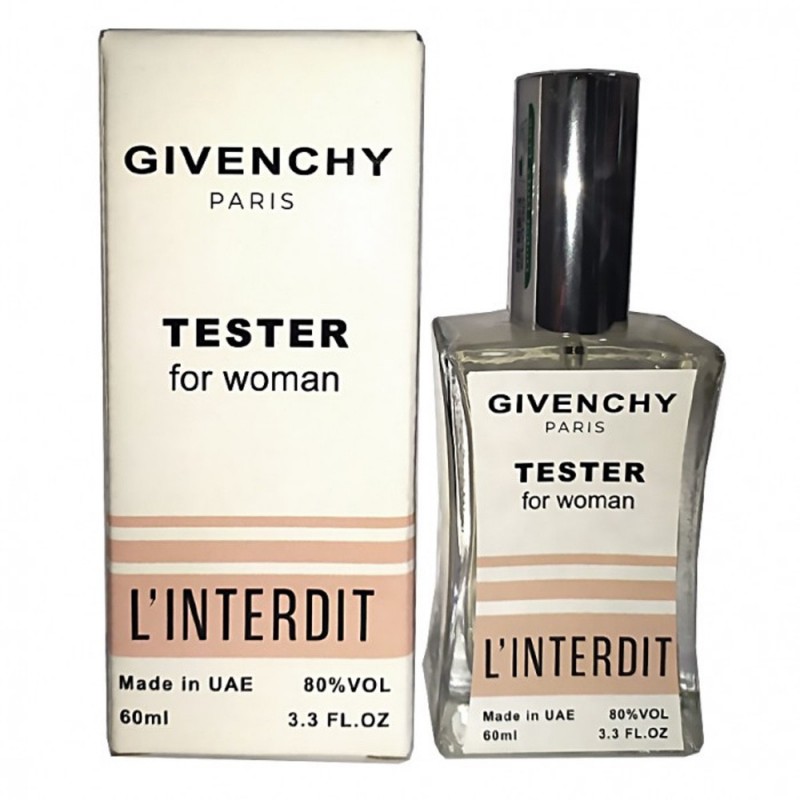 Мини парфюм Givenchy L'Interdit 60мл (тестер белый)