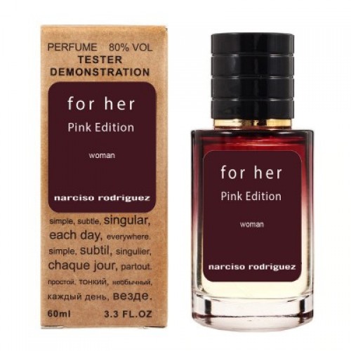 Міні парфум Narciso Rodriguez For Her Pink Edition 60 мл (тестер LUX)