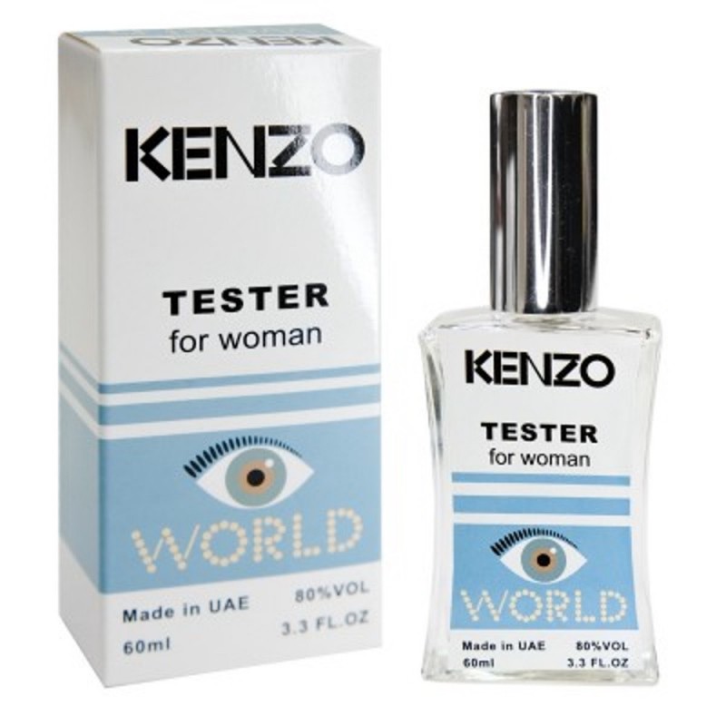Мини парфюм Kenzo World 60 мл (тестер белый)