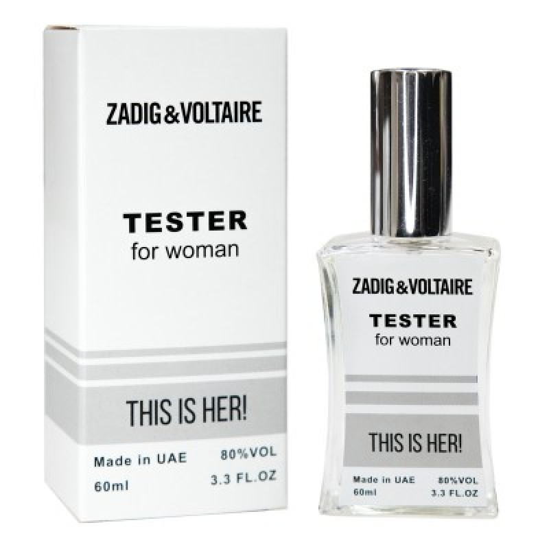Мини парфюм ZADIG & VOLTAIRE THIS IS HER! 60 мл (тестер белый)
