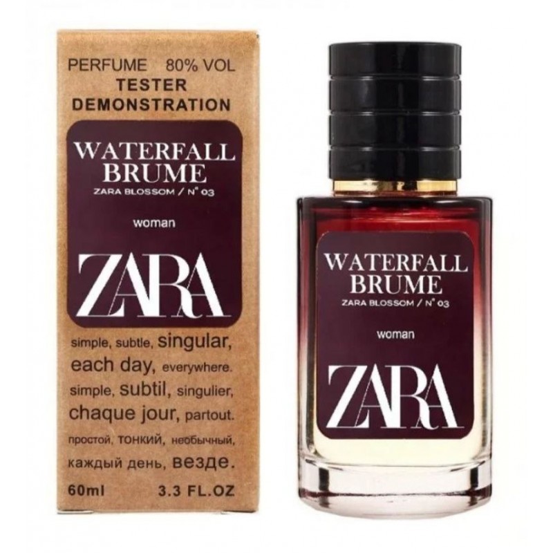 Міні парфум Zara №03 Waterfall Brume60 мл (тестер LUX)