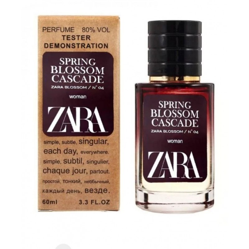 Мини парфюм Zara №04 Spring Blossom Cascade 60 мл (тестер LUX)