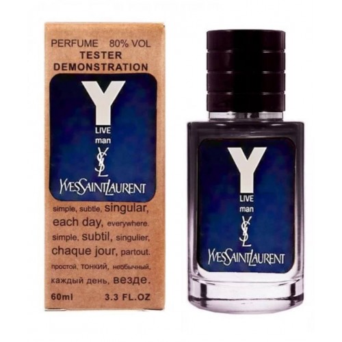 Мини парфюм Yves Saint Laurent Y Live Man 60 мл (тестер LUX)