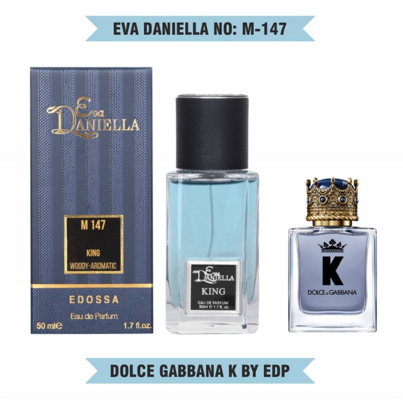Міні парфум EVA DANIELLA NO: M-147 DOLCE GABBANA K BY EDP 50 мл (edossa)