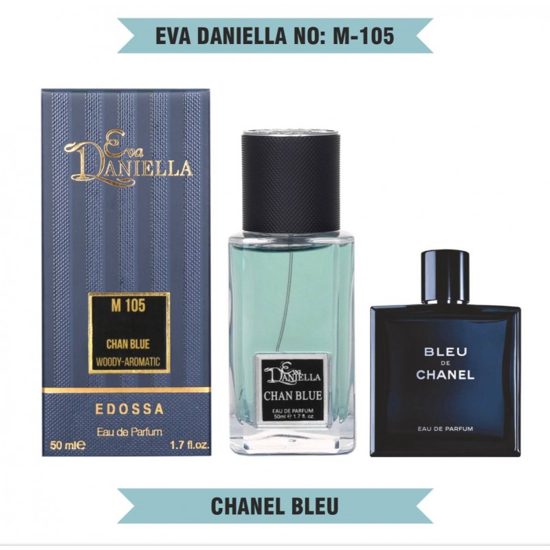 Міні парфум EVA DANIELLA NO: M	105	Chanel blue de Chanel  50 мл (edossa)
