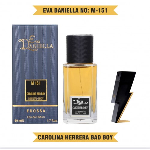 Міні парфум EVA DANIELLA NO: M-151 CAROLINA HERRERA BAD BOY 50 мл (edossa)