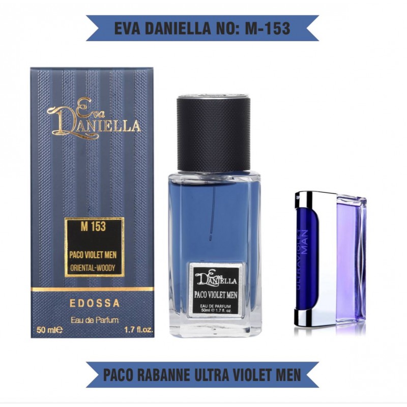 Міні парфум EVA DANIELLA NO: M-153 PACO RABANNE ULTRA VIOLET MEN 50 мл (edossa)