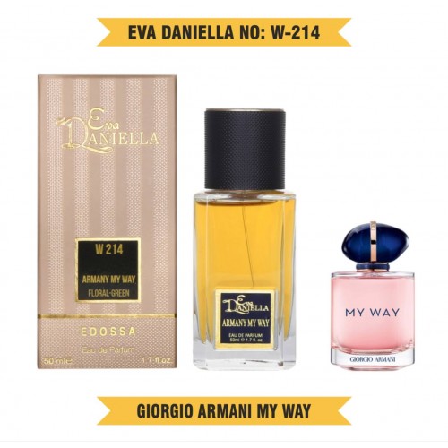 Мини парфюм EVA DANIELLA NO: W-214 GIORGIO ARMANI MY WAY 50 мл (edossa)