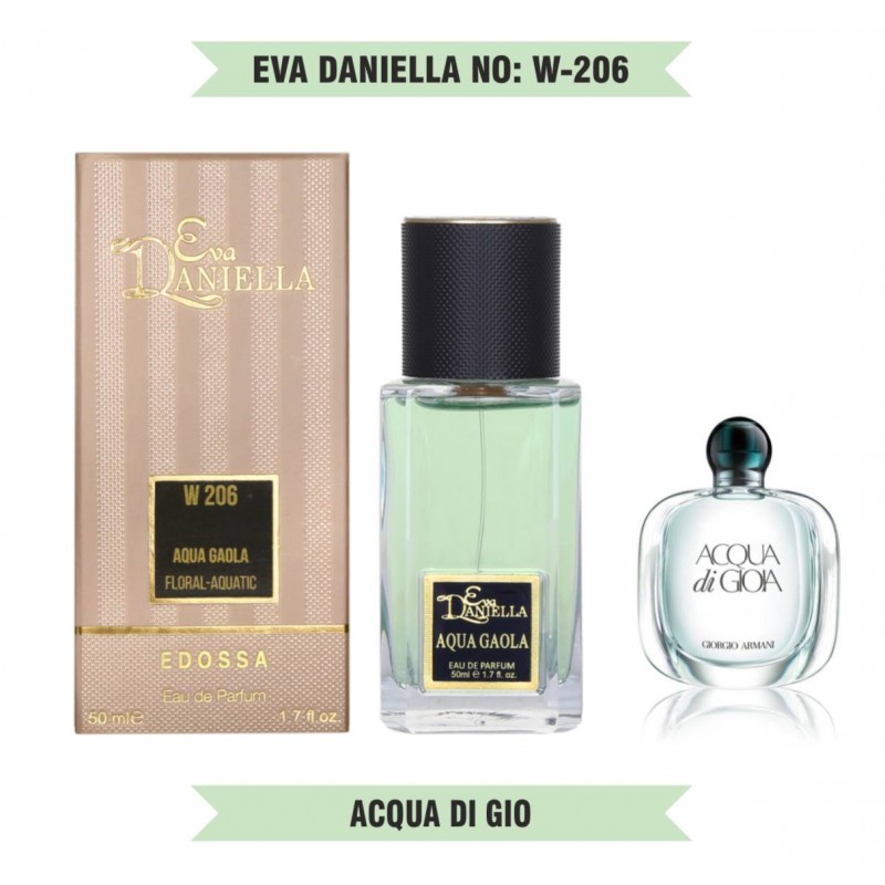 Мини парфюм EVA DANIELLA NO: W-206 Giorgio Armani ACQUA DI GIOIA 50 мл (edossa)