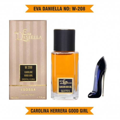 Міні парфум EVA DANIELLA NO: W-208 CAROLINA HERRERA GOOD GIRL 50 мл (edossa)