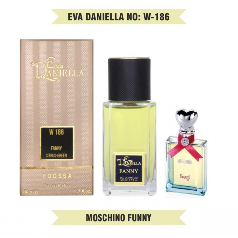 Міні парфум EVA DANIELLA NO: W-186 MOSCHINO FUNNY 50 мл (edossa)