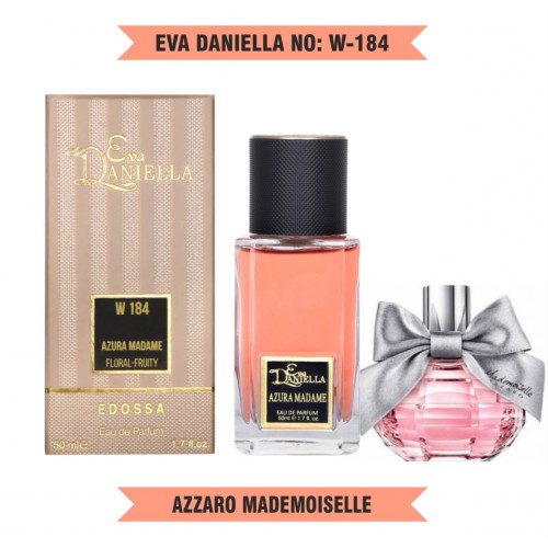 Мини парфюм EVA DANIELLA NO: W-184 AZZARO MADEMOISELLE 50 мл (edossa)