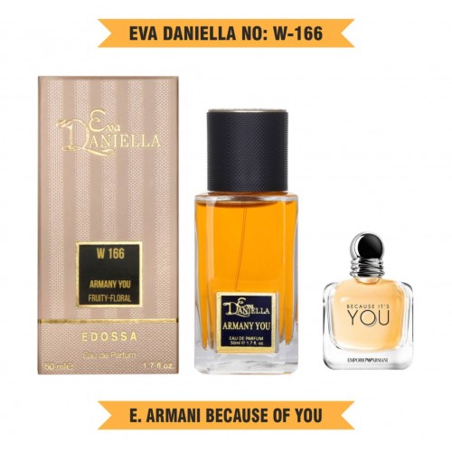 Мини парфюм EVA DANIELLA NO: W-166 E. ARMANI BECAUSE OF YOU 50 мл (edossa)