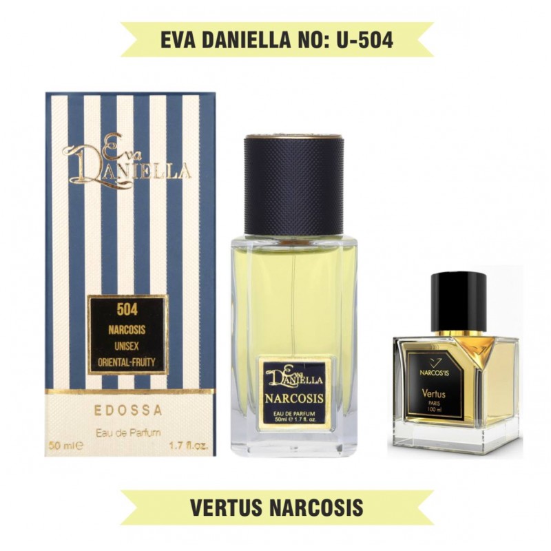 Міні парфум EVA DANIELLA NO: U-504 VERTUS NARCOSIS 50 мл (edossa)