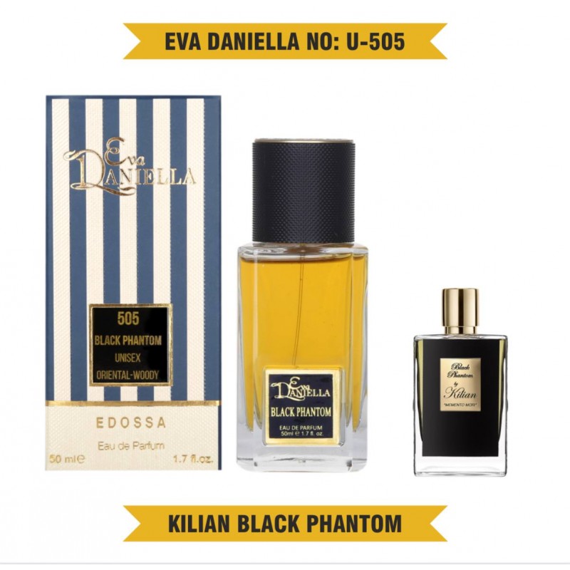 Міні парфум EVA DANIELLA NO: U-505 KILIAN BLACK PHANTOM 50 мл (edossa)
