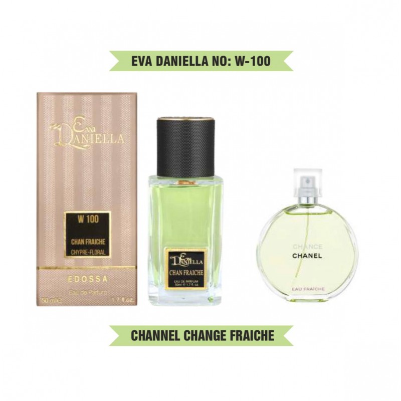 Міні парфум EVA DANIELLA NO: W-100 CHANEL Fraiche 50 мл (edossa)