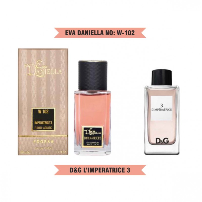Міні парфум EVA DANIELLA NO: W 102 DG Imperatrice 50 мл (edossa)