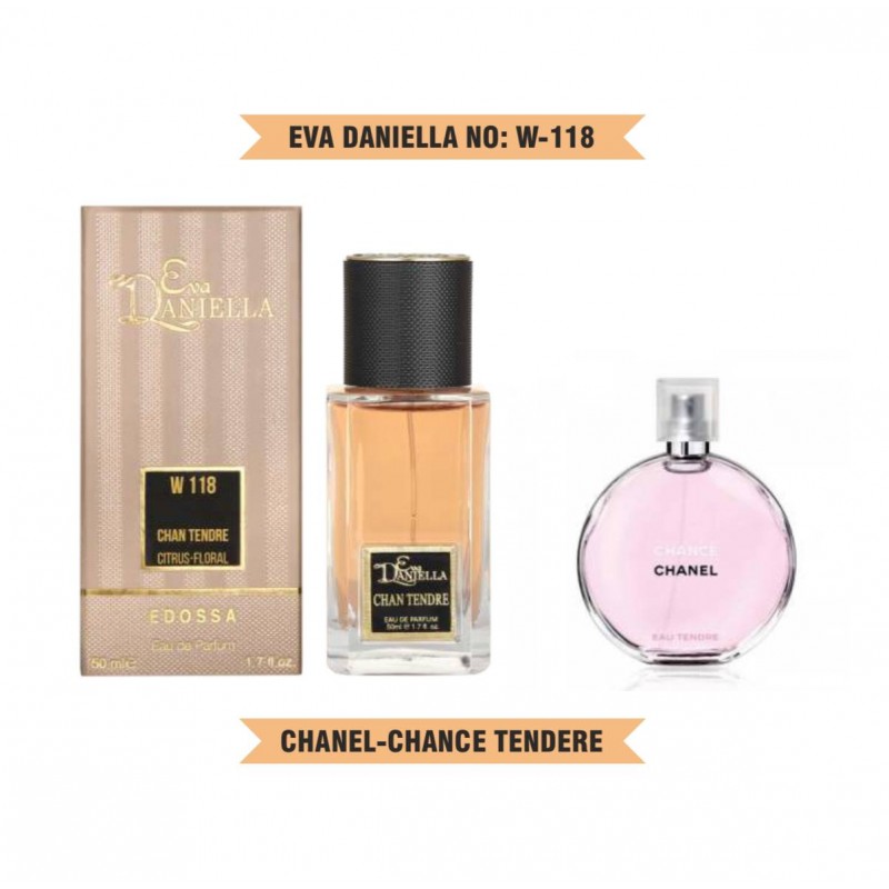 Міні парфум EVA DANIELLA NO: W 118 CHANEL TENDRE 50 мл (edossa)