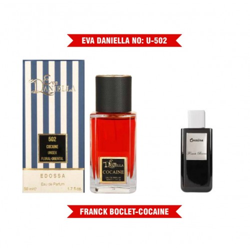 Міні парфум EVA DANIELLA NO: U 502 FRANCK BOCLET COCAINЕ 50 мл (edossa)