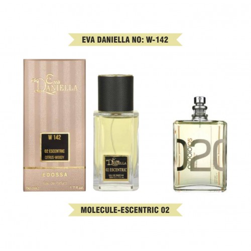 Міні парфум EVA DANIELLA NO: W 142 MOLECULE 02 ESCENTRIC 50 мл (edossa)