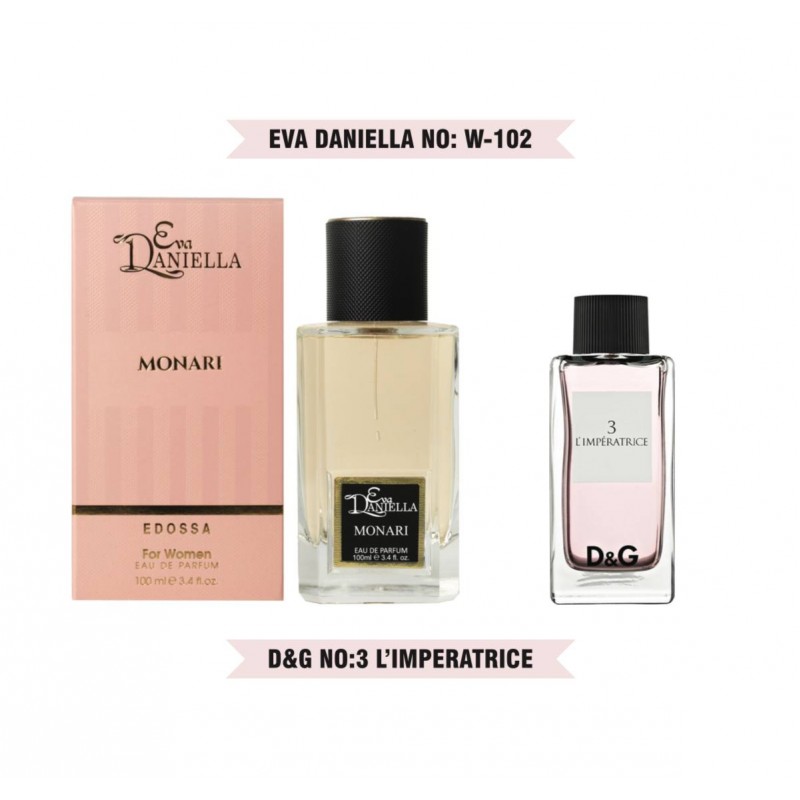 Мини парфюм EVA DANIELLA NO: W 102 DG Imperatrice 100 мл (edossa)