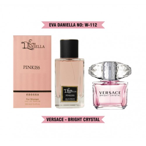 Міні парфум EVA DANIELLA NO: W 112 VERSACE BRIGHT CRYSTAL 100 мл (edossa)