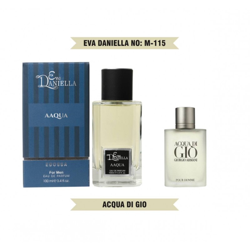 Мини парфюм EVA DANIELLA NO: M-115 ACQUA DI GIO 100 мл (edossa)