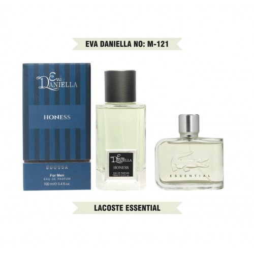 Міні парфум EVA DANIELLA NO: M 121 LACOSTE ESSENTIAL 100 мл (edossa)