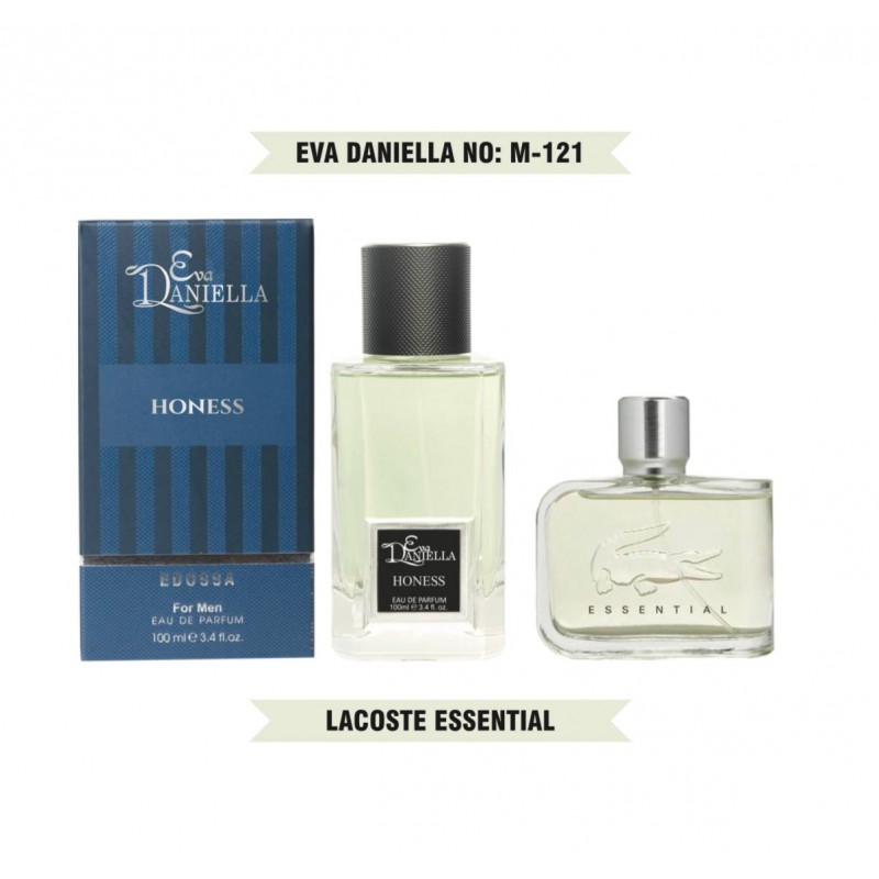 Мини парфюм EVA DANIELLA NO: M 121 LACOSTE ESSENTIAL 100 мл (edossa)