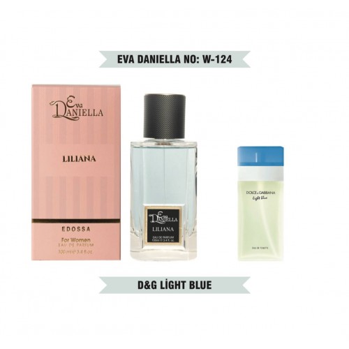 Мини парфюм EVA DANIELLA NO: W-124 DG Light Blue w 100 мл (edossa)