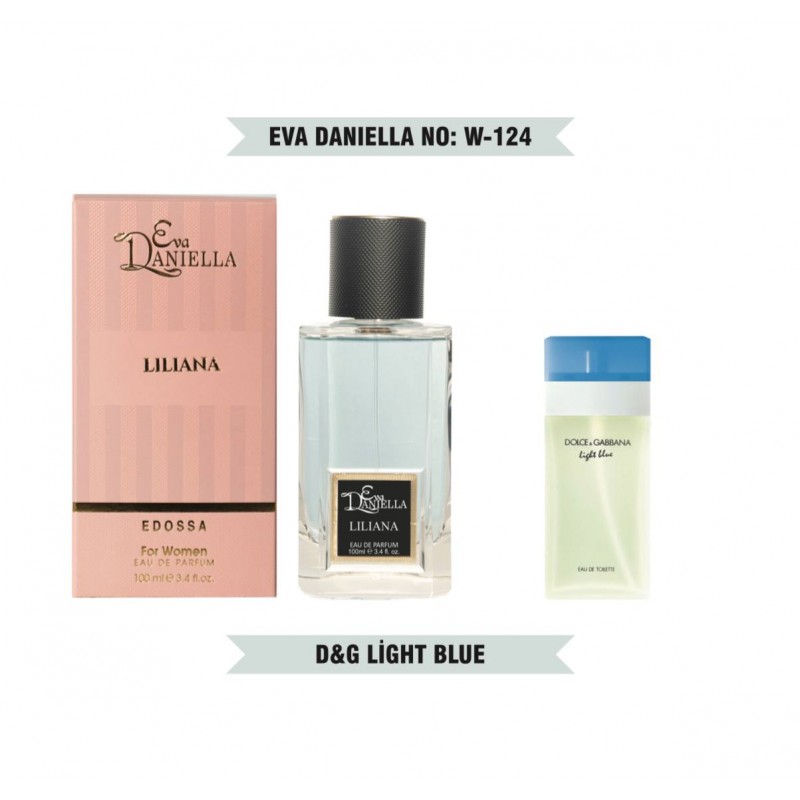 Мини парфюм EVA DANIELLA NO: W-124 DG Light Blue w 100 мл (edossa)